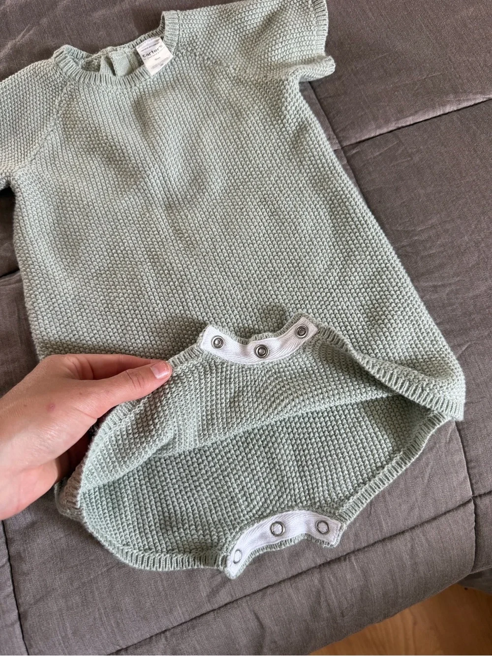 CARTERS KNIT JUMPSUIT